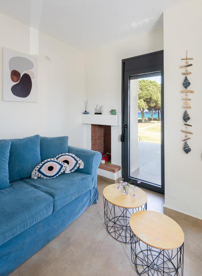 #Flh - Amalthia & Αthena Beachfront Houses In Pefkohori מראה חיצוני תמונה